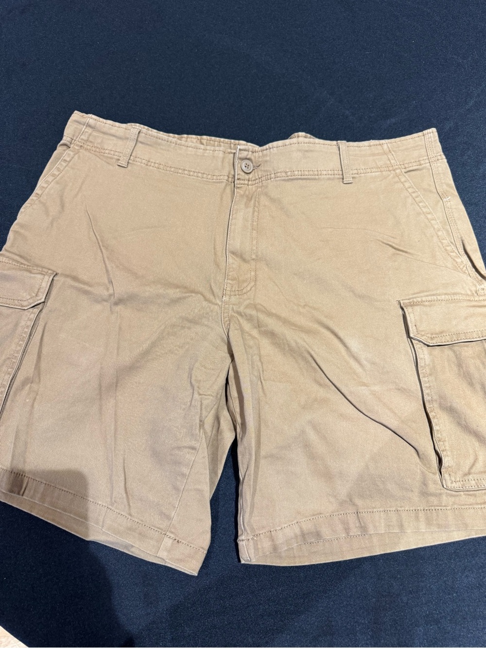 George Men's Cargo Shorts - Beige Tan